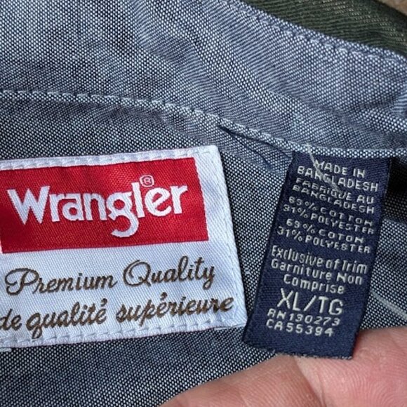 New "Wrangler" 100% Cotton Shirt - Picture 9 of 15